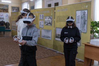 Путешествие в прошлое с VR-очками на выставке о Д.Г. Мессершмидте