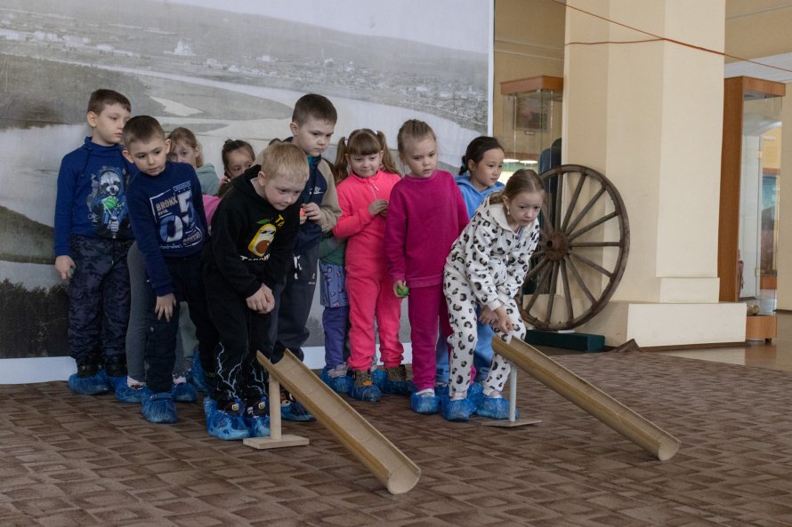Нерчинский музей провёл пасхальные экскурсии для воспитанников детского сада