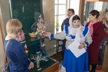 В Нерчинском музее открылась выставка «Светлая Пасха в нашей душе»