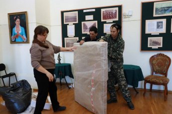 Портрет Н.Д. Бутина кисти И.А. Тюрина передан на реставрацию в Забайкальский краевой краеведческий музей