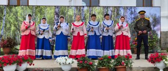 Вокальная группа музея выступила в селе Курлыч