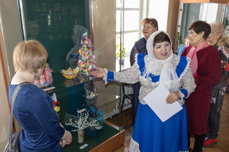 В Нерчинском музее открылась выставка «Светлая Пасха в нашей душе»