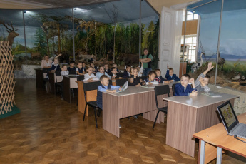 Первоклассники исследовали в стенах музея быт и обычаи коренных народов Забайкалья