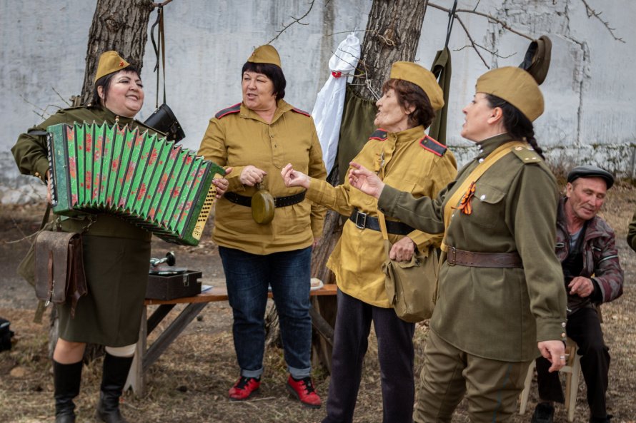 9 МАЯ В САДУ ДАУРСКОГО ВЕРСАЛЯ