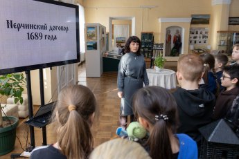В музее прошло прошел урок о становлении Нерчинска и освоении Забайкалья