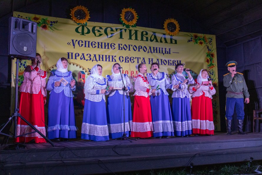 Вокальная группа музея выступила в селе Калинино